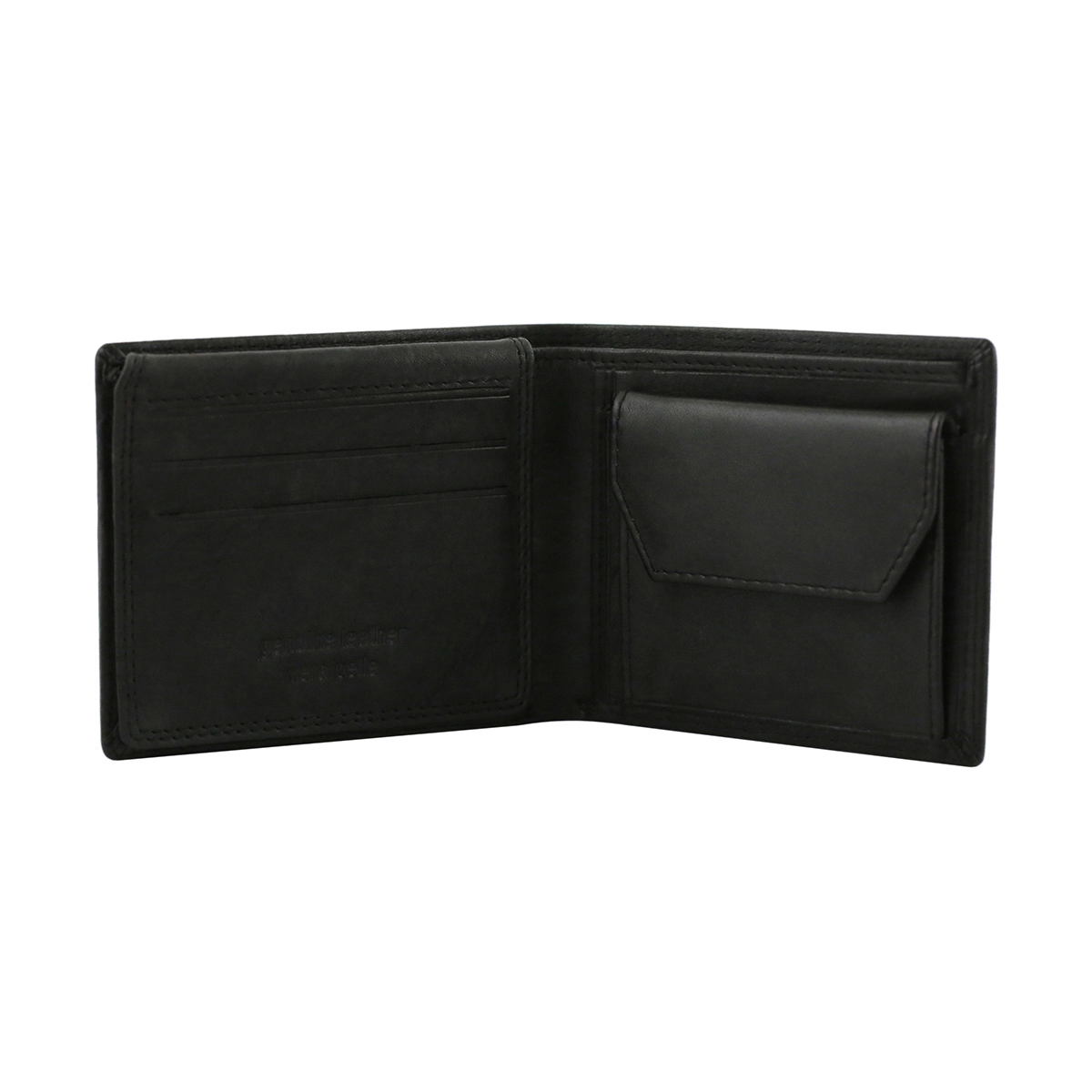 Inside of the men's wallet