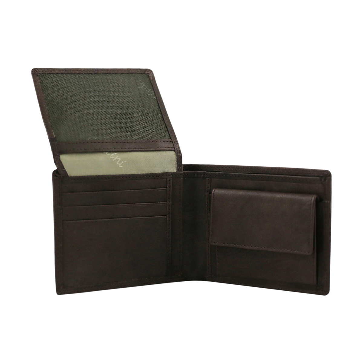 Compartments of the men's wallet