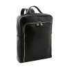 Leather notebook black backpack