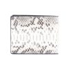 Python leather wallet designed for men