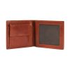 Genuine leather checkbook case for retail